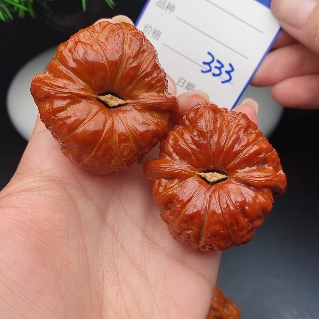 把件文玩核桃46南瓜333