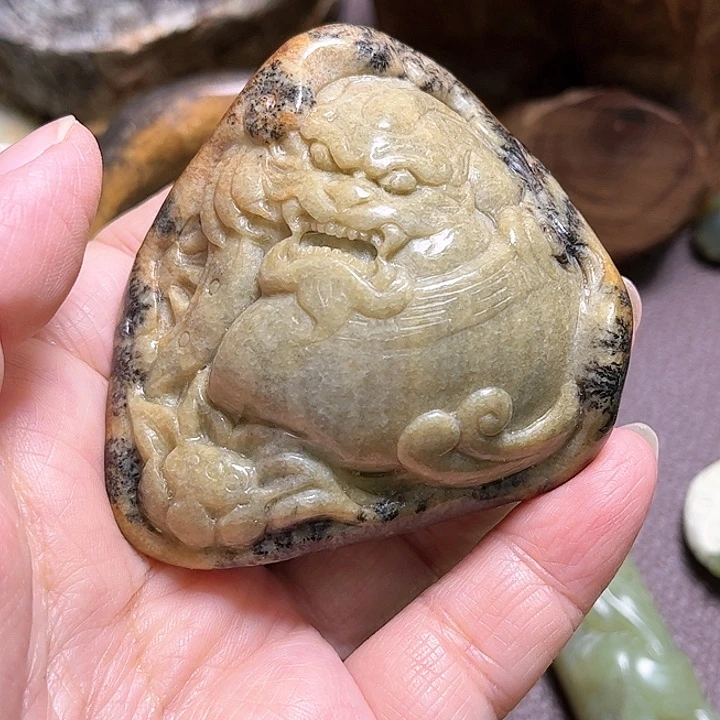 岫岩河磨玉（透闪石质玉）手绳未镶嵌胖*