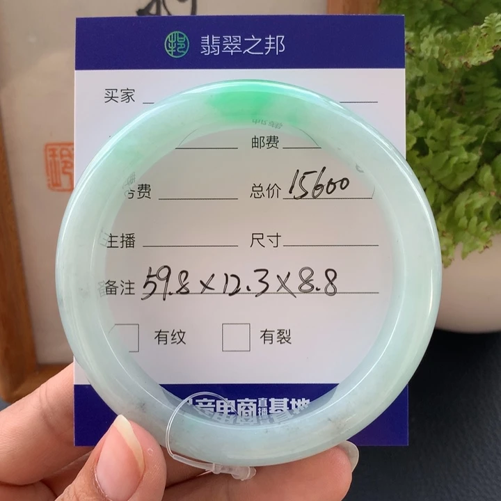 未镶嵌手镯翡翠翡翠手镯59+