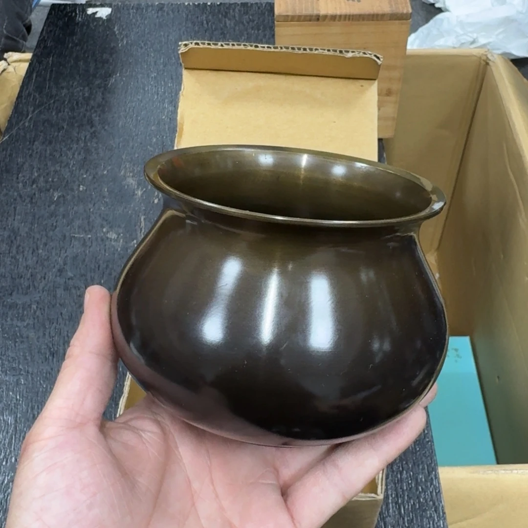 凤***铜日本中古工艺品摆件