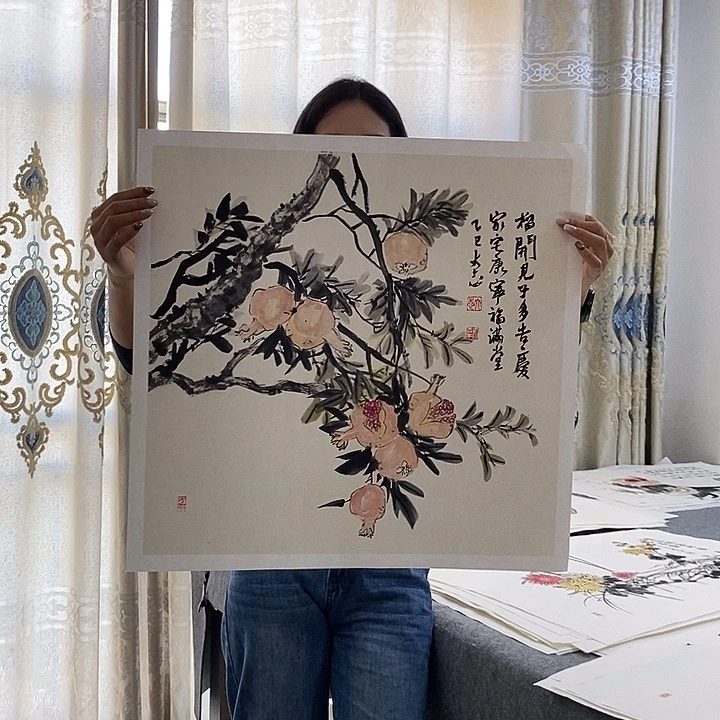 国画纯手绘国画写意作品