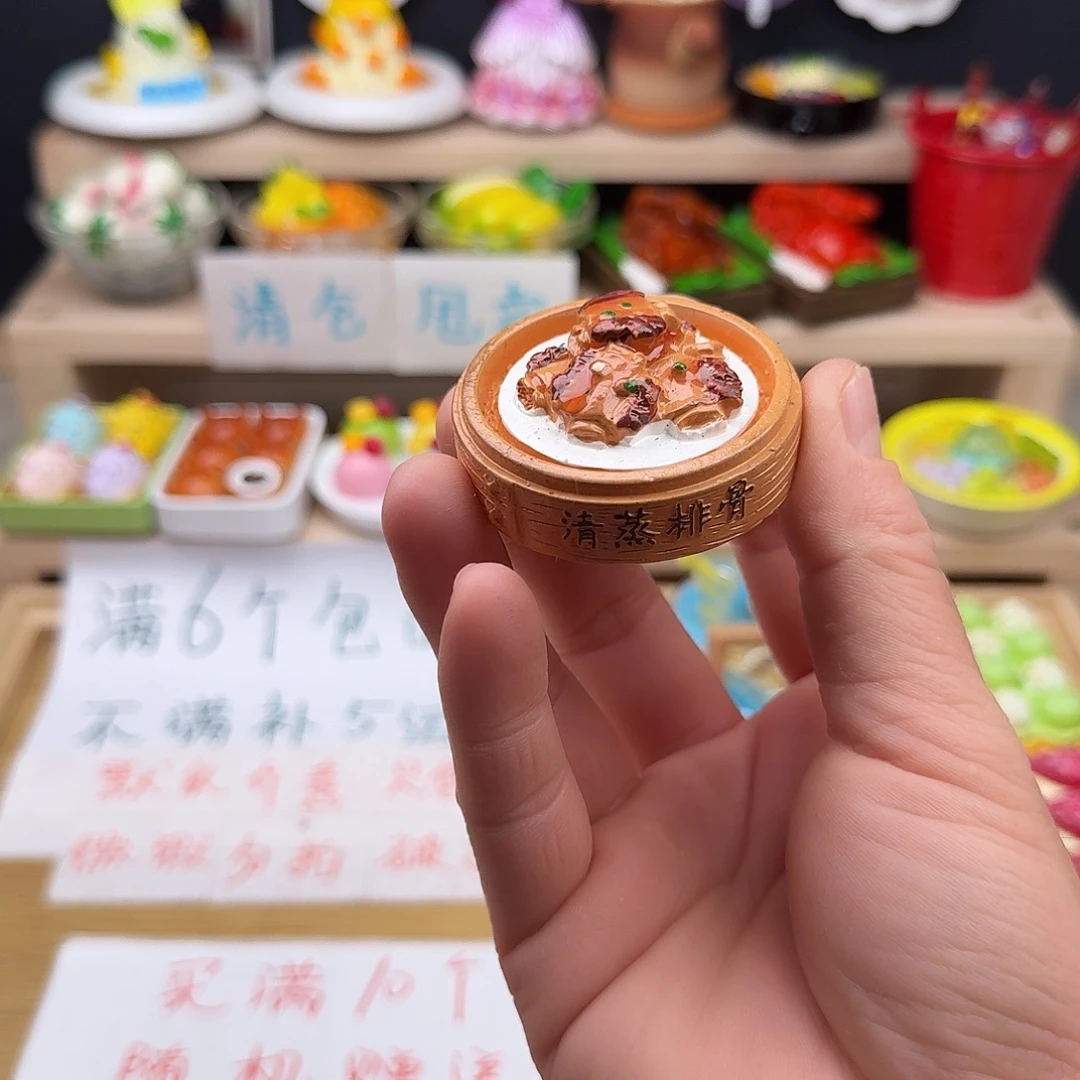 树脂食玩冰箱贴凭开箱视频售后