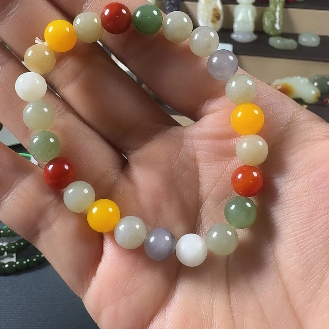 未镶嵌手串和田玉