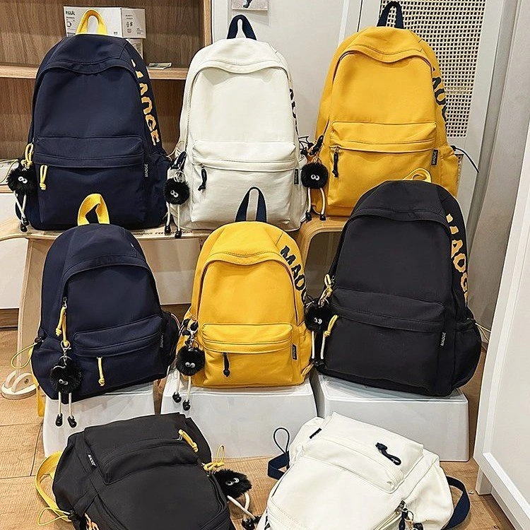 学院风护脊日韩初高中生双肩包日系轻便ins潮流百搭时尚双肩背