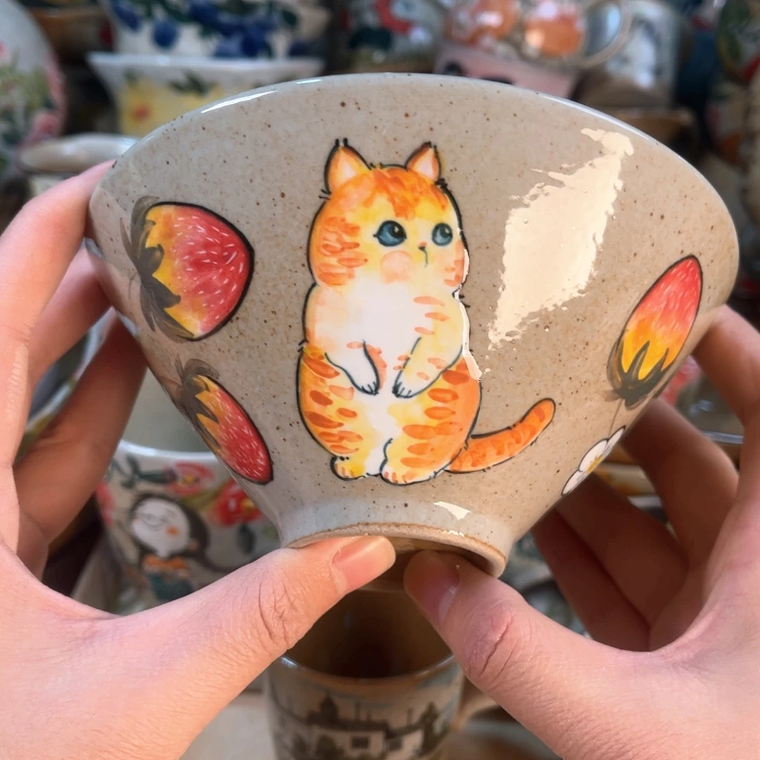 景德镇手工手绘杯