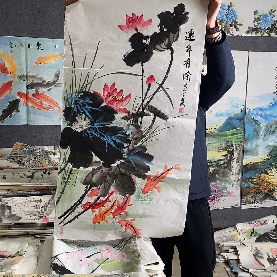 国画手写手绘国画作品38