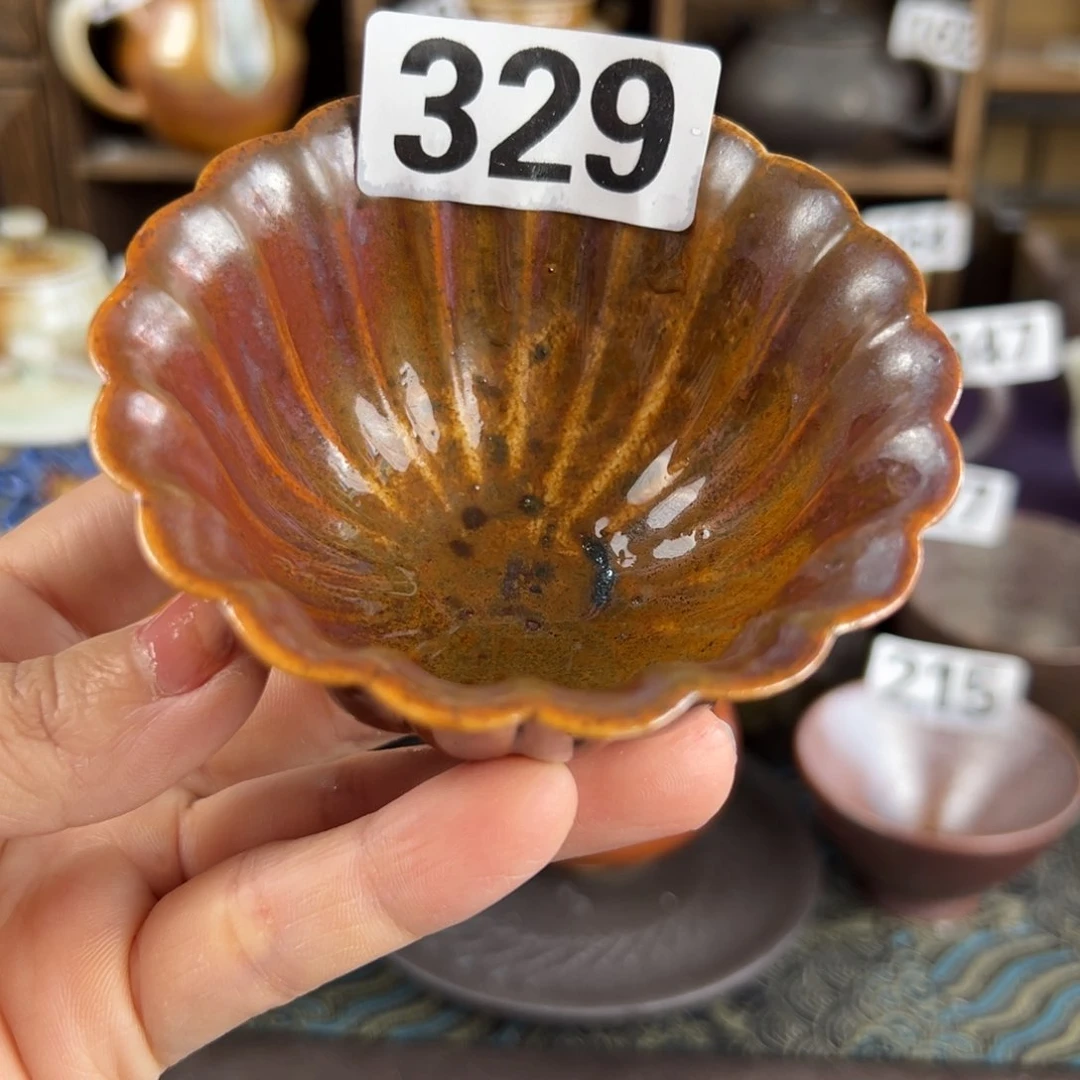 杯柴烧茶器主人杯