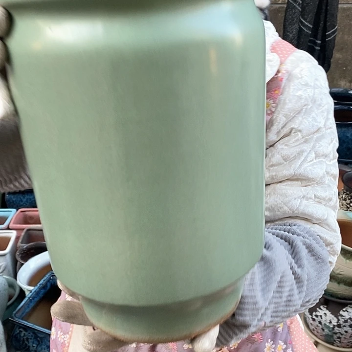 紫砂花盆正品口20高30