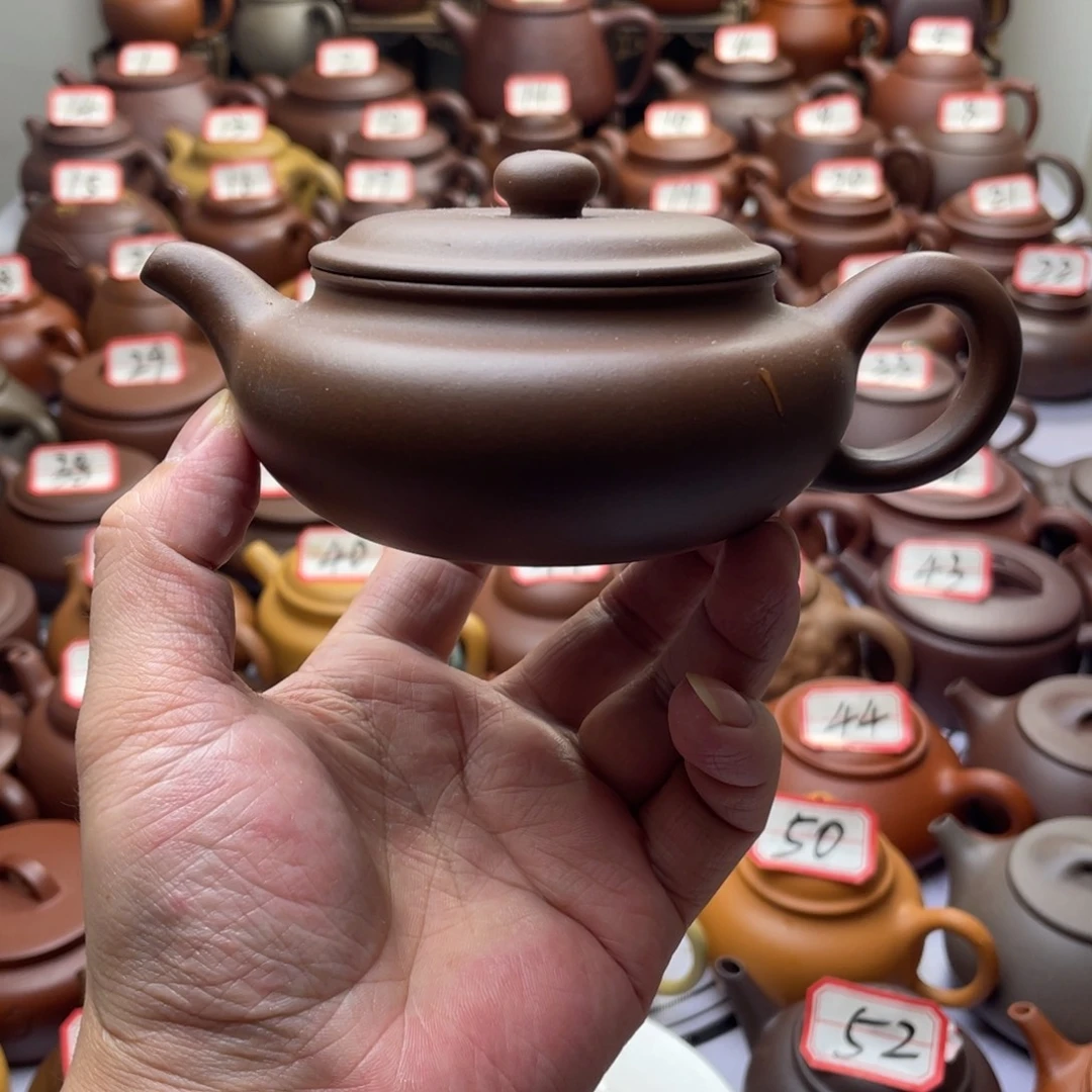 茶壶紫砂宜兴紫砂半手工