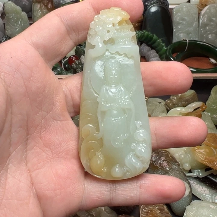 未镶嵌和田玉挂件
