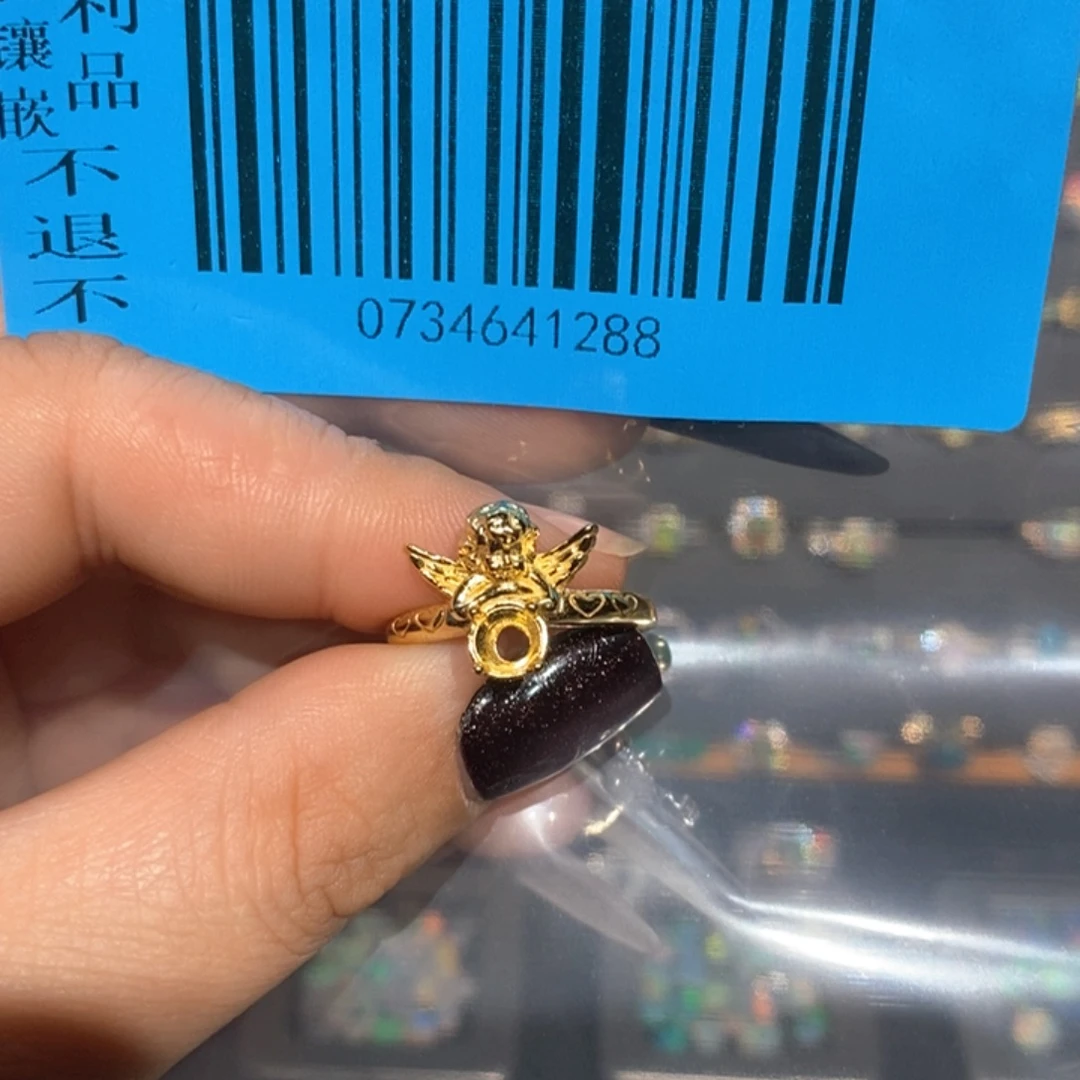 别****欧泊银S925镶嵌戒指