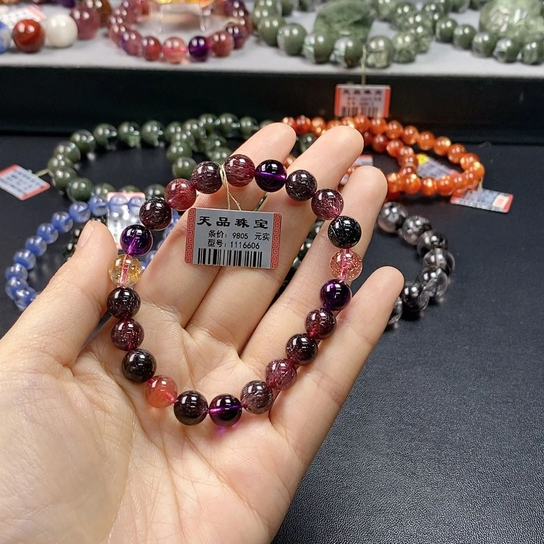 未镶嵌水晶手链超七1116606