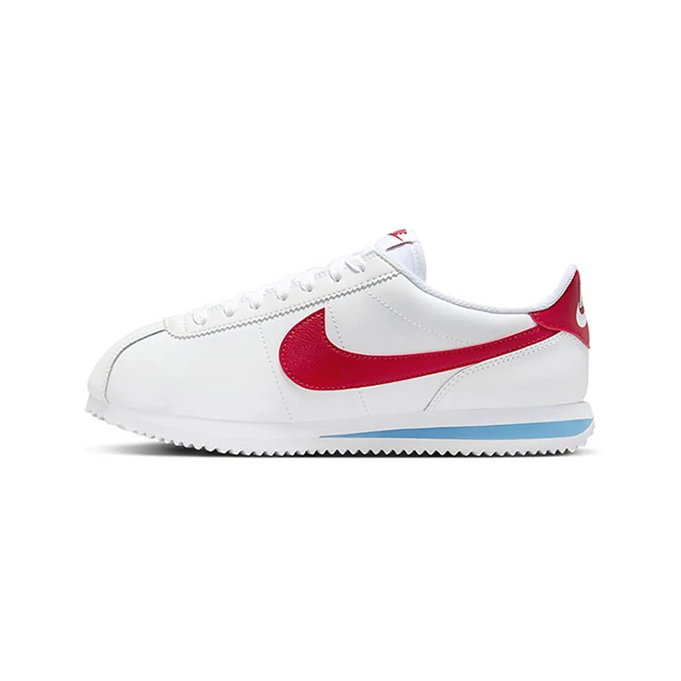 NIKE/耐克CORTEZ 经典轻便复古运动休闲鞋女白红DN1791108