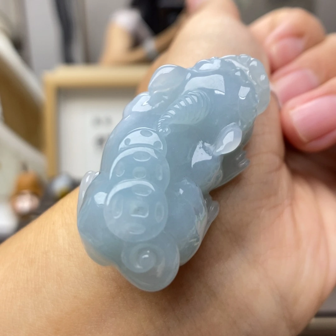 【闪购商品】颈饰18K金镶嵌翡翠41