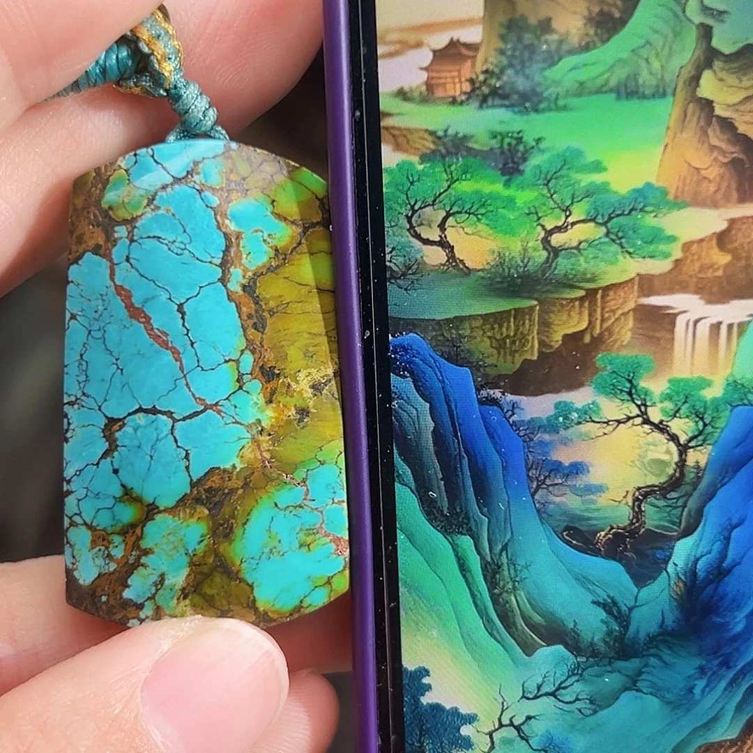 绿松石未镶嵌珠宝奇石