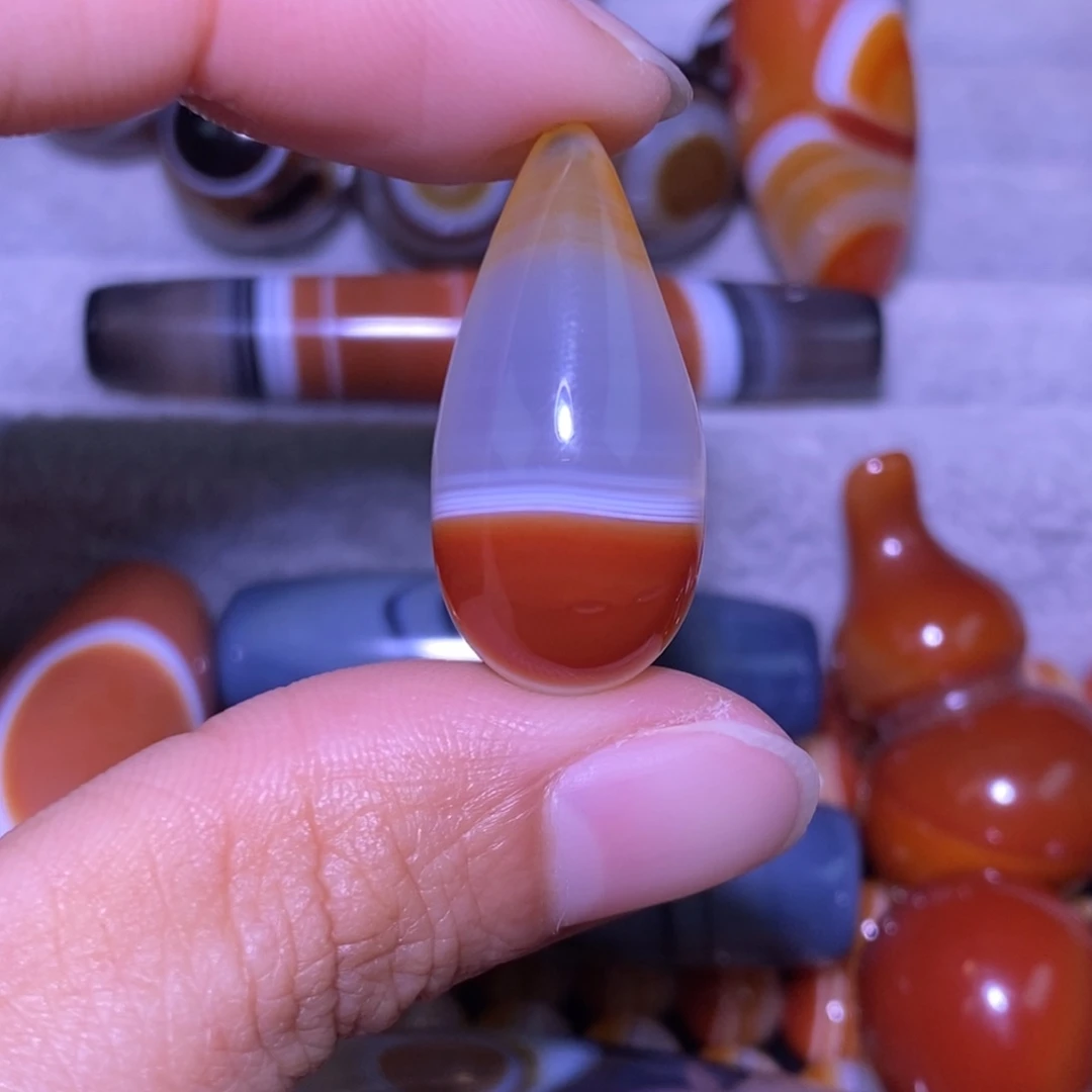 玛瑙/玉髓未镶嵌颈饰