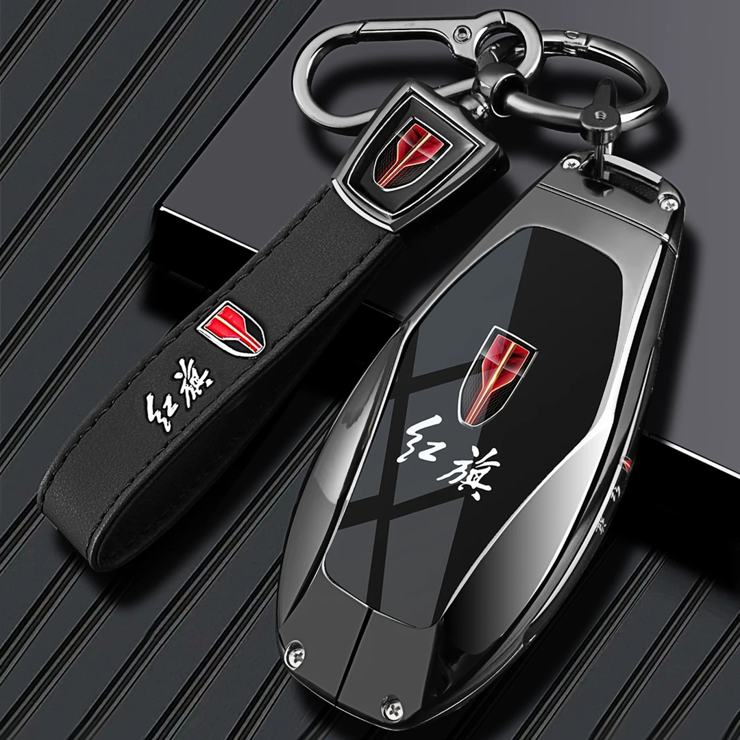 2025新款红旗h5钥匙套25款hs5专用eqm5天工08/06车hs3h6h9包扣壳
