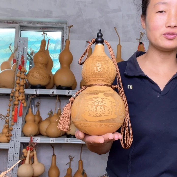 葫芦可*天然植物葫芦文玩