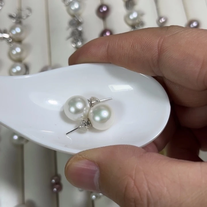 淡水珍珠颈饰银S925镶嵌程**了