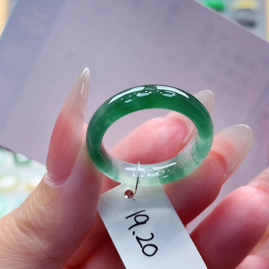 翡翠未镶嵌戒指缅甸A货