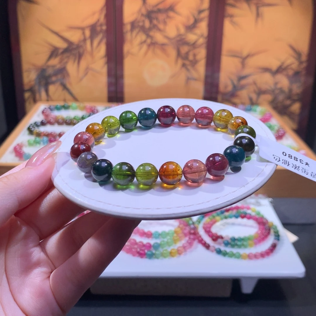 未镶嵌手链碧玺碧玺