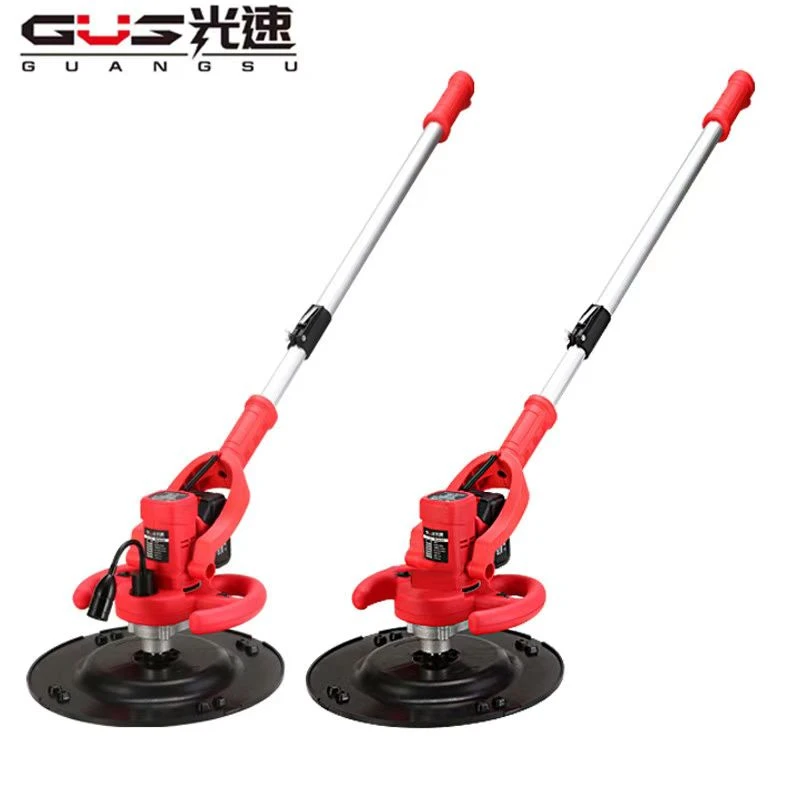 充电式水泥砂浆收光机磨墙小型手持电动抹平机家用锂电抹墙机