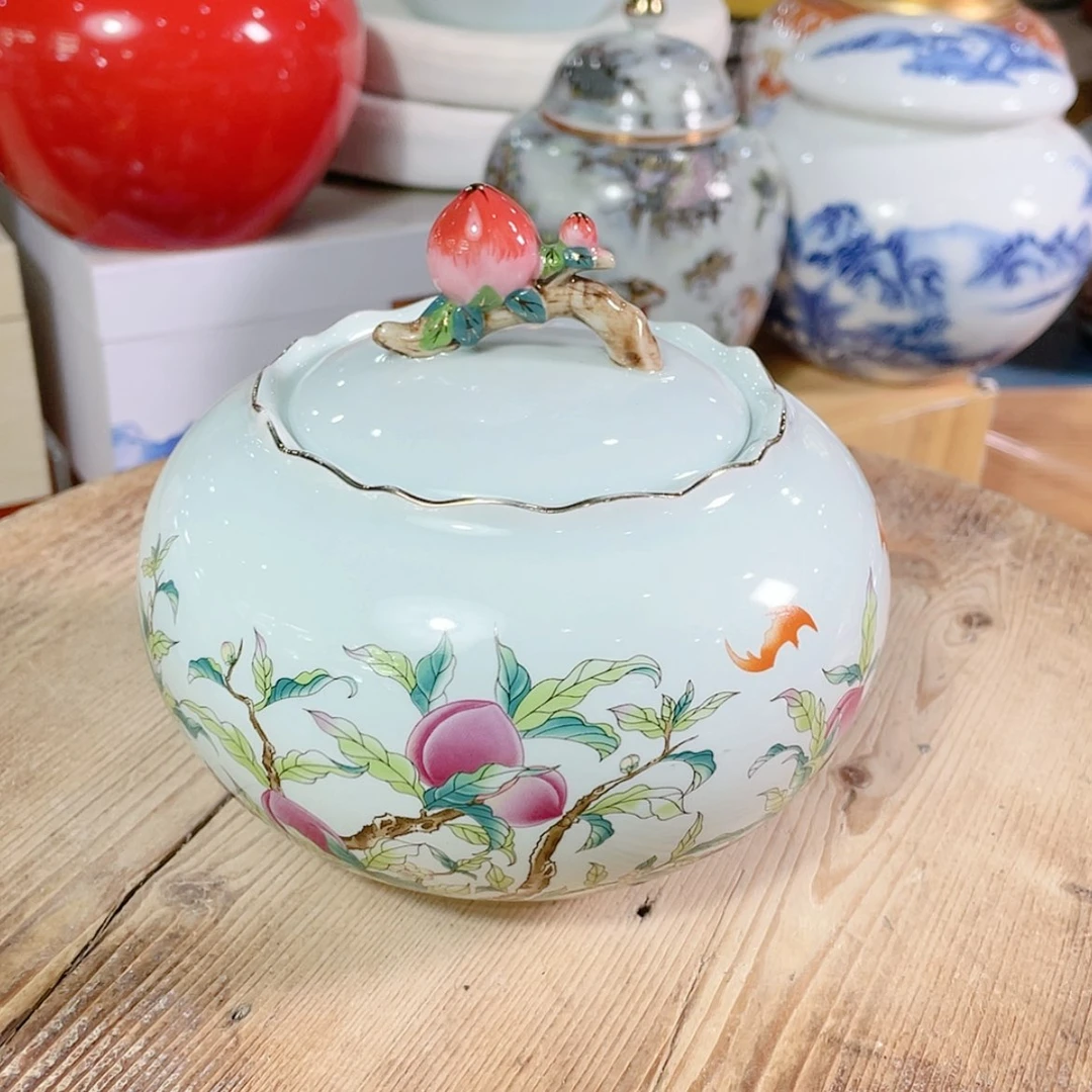 【闪购商品】罐陶瓷茶叶罐密封罐