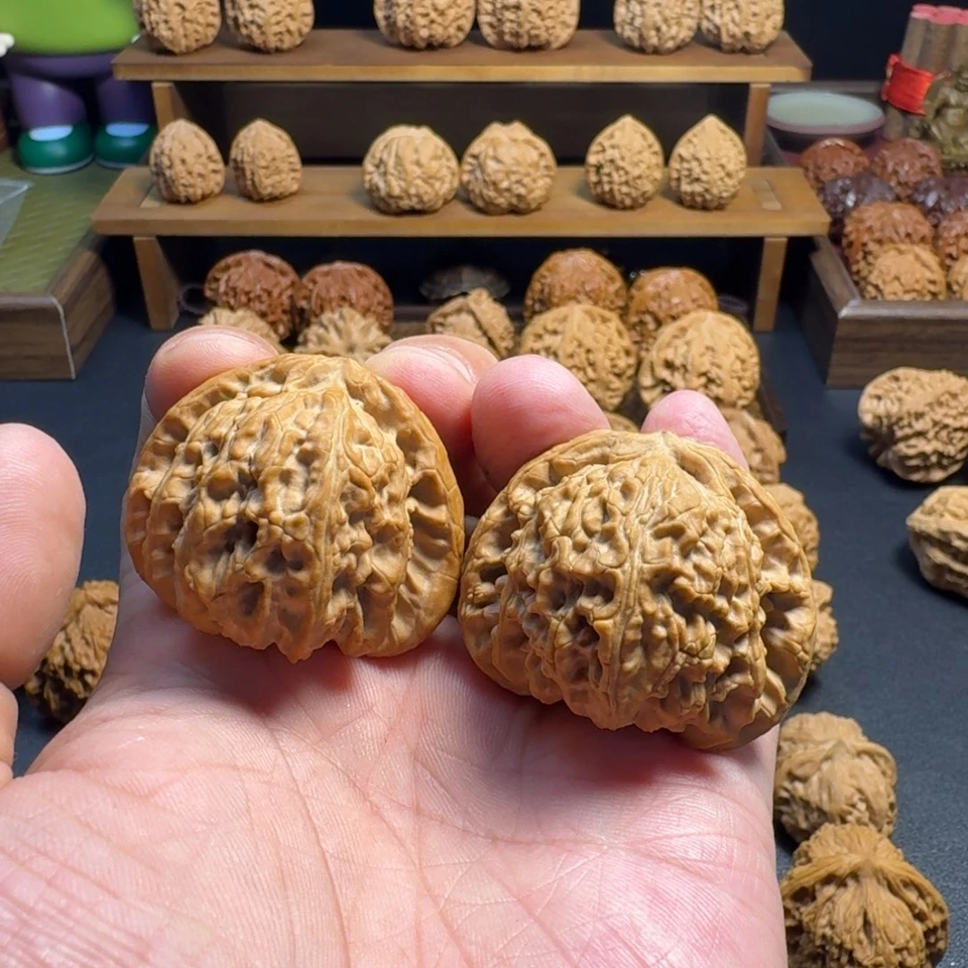 核桃手串/手链农***?三角白核桃 尺寸43