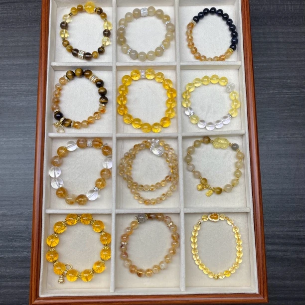 天然水晶黄水晶黄塔晶虎眼石貔貅默认有瑕多样性发货