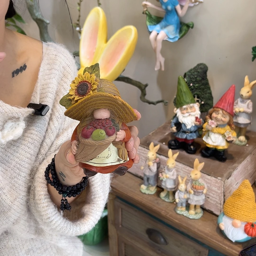 花园摆件红红火火