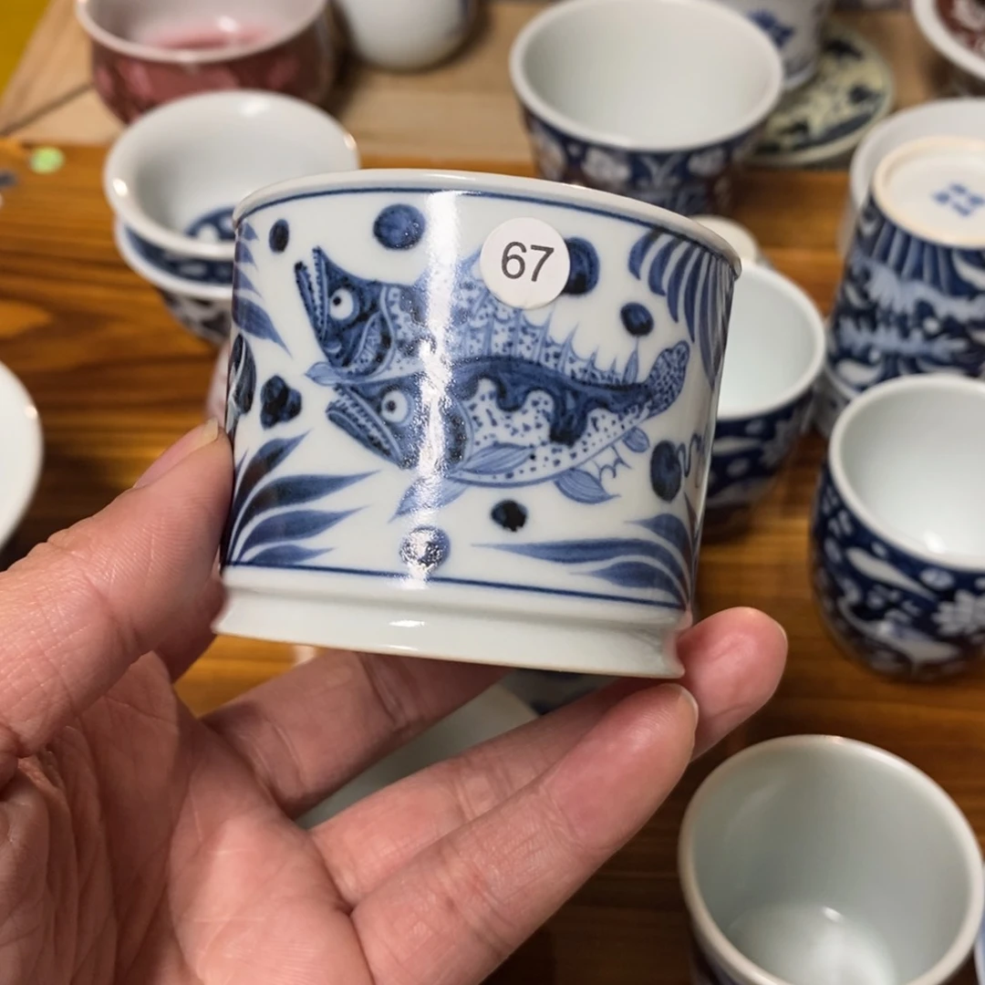 缸景德镇手工手绘茶具