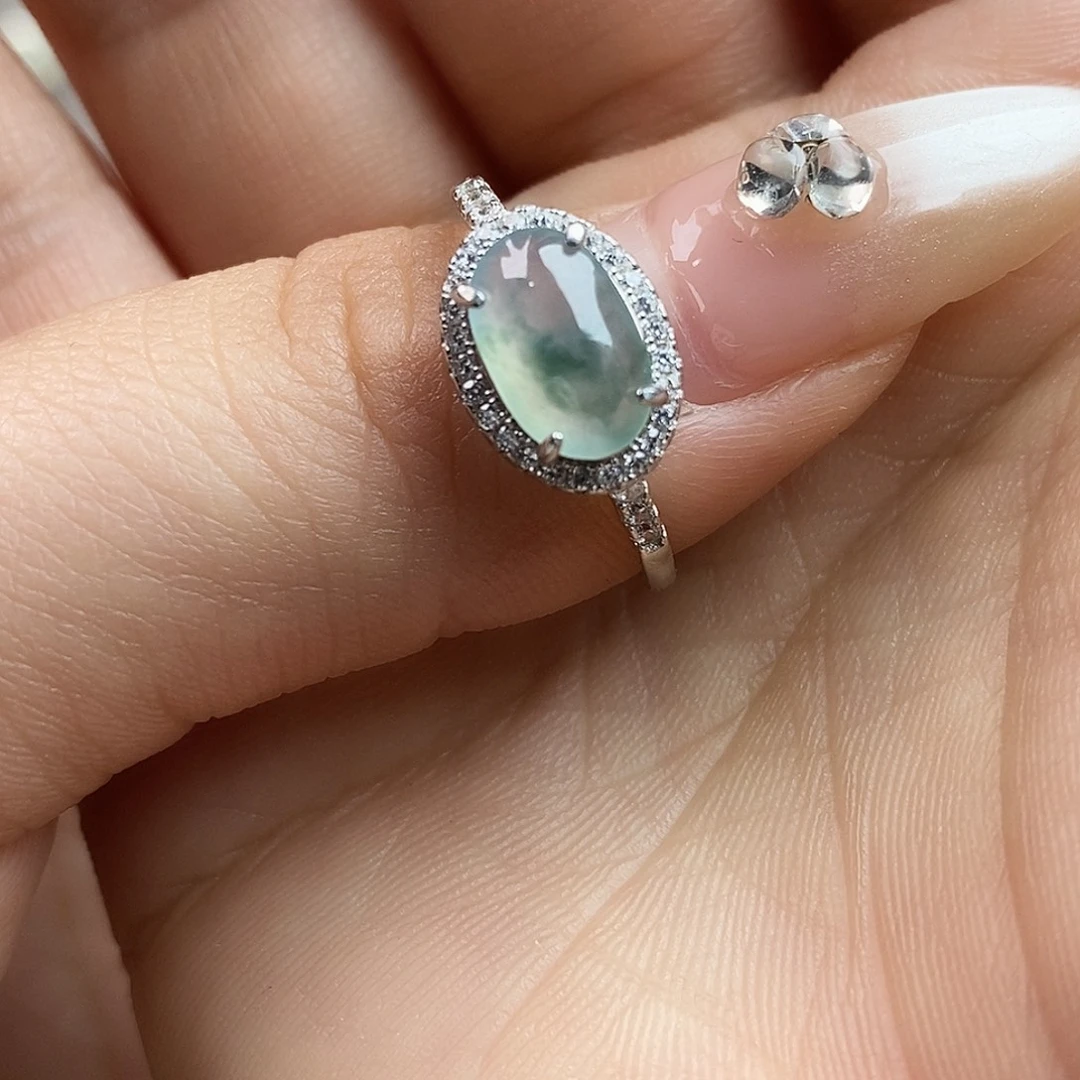 翡翠未镶嵌戒指翡翠