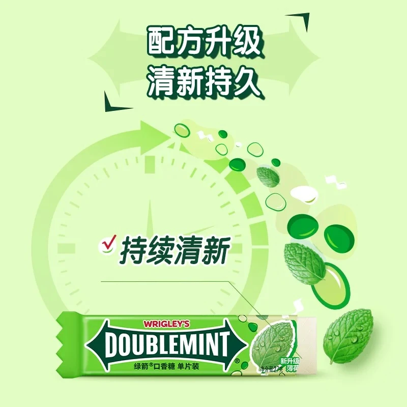 【福袋】5片口香糖薄荷味 小零食