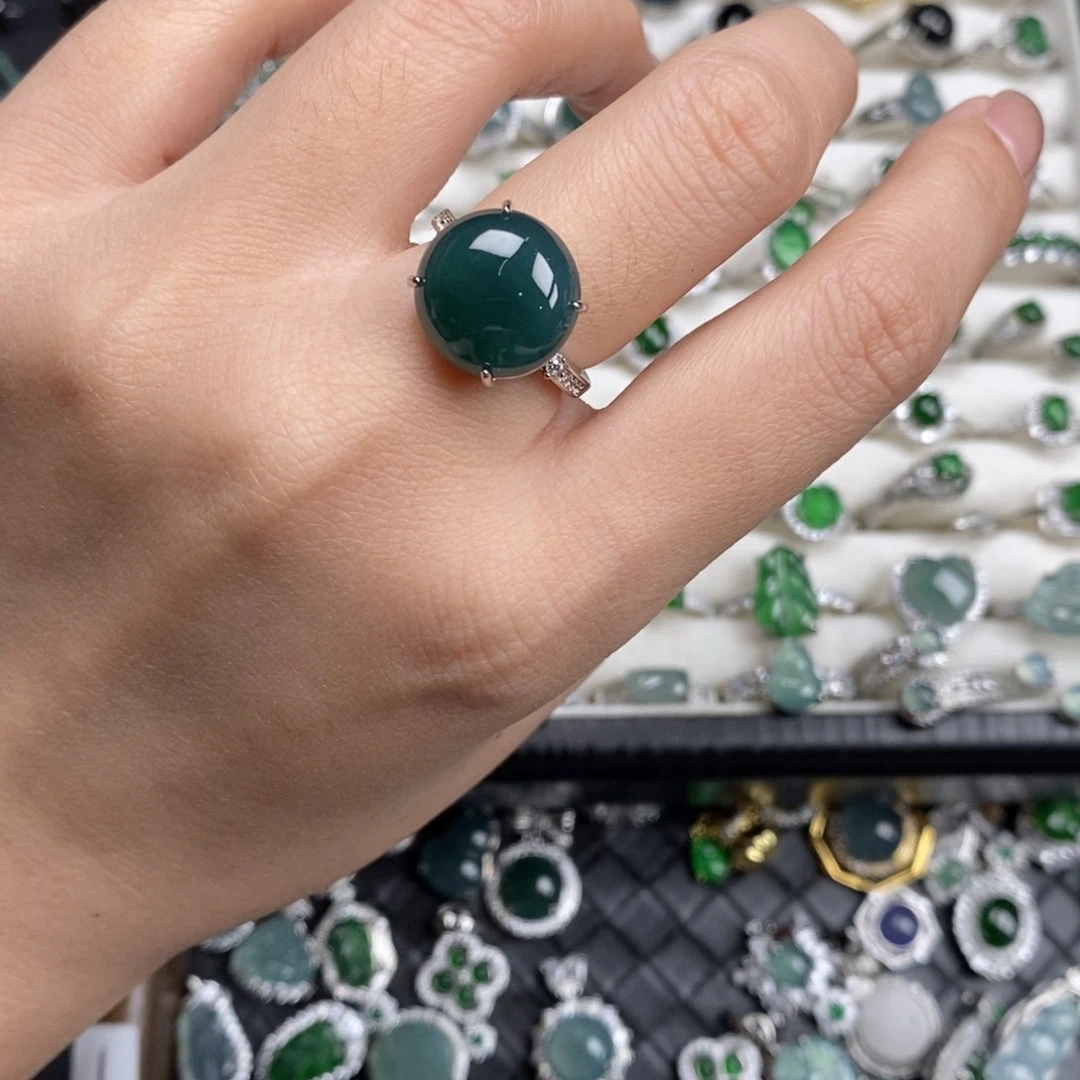 未镶嵌挂件翡翠翡翠