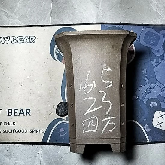 手工四方一个花盆