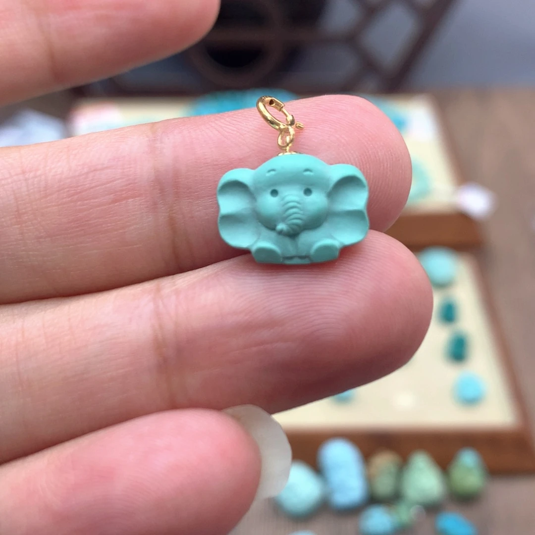 绿松石未镶嵌15配饰