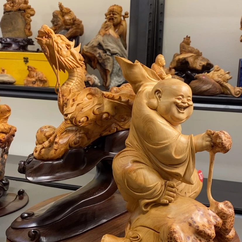 【闪购商品】柏木（崖柏）龙**涯把件把件把件把件