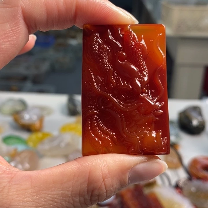 玛瑙/玉髓吊坠(不含链)未镶嵌