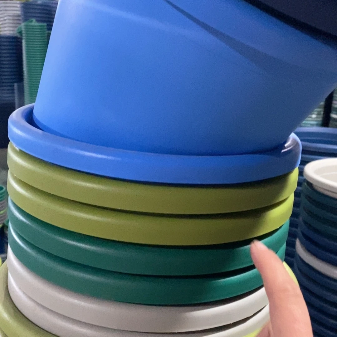 树脂四季盆5#无拖果绿微瑕6