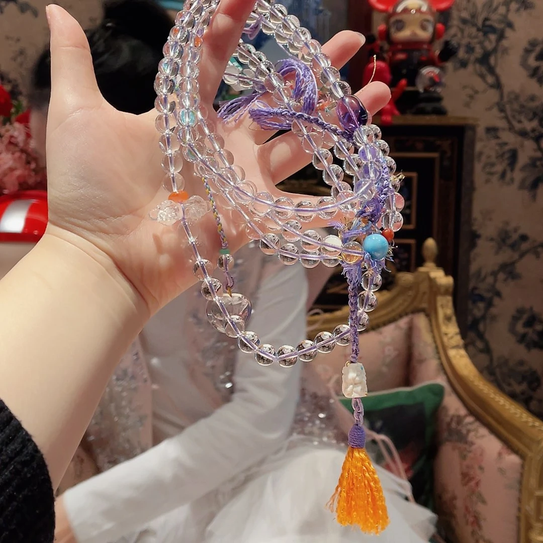 水晶颈饰未镶嵌花**兒2号