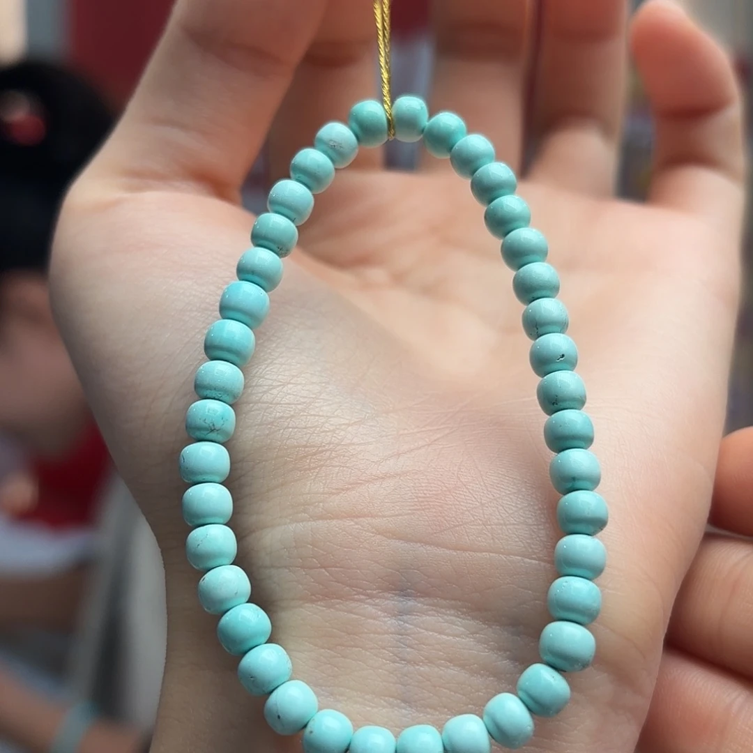 绿松石未镶嵌颈饰