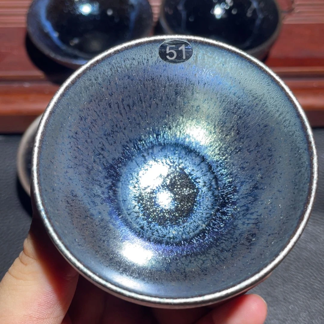 茶盏建盏文凤窑柴烧