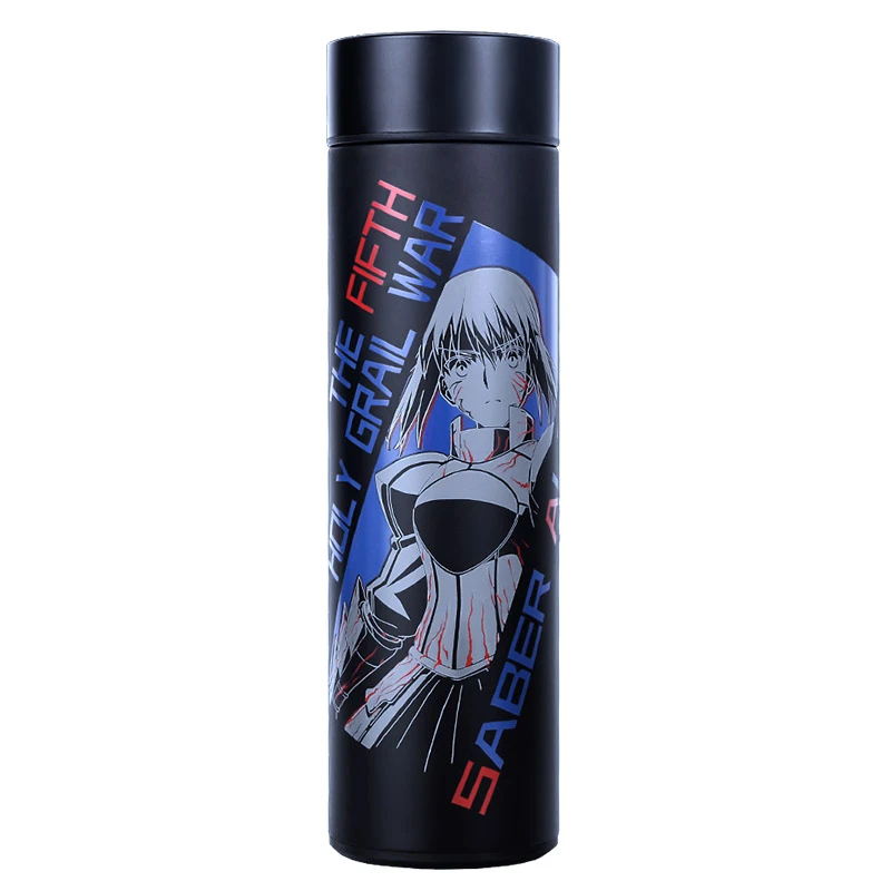 幸运石正版授权Fate Saber Alter智能保温杯动漫周边fate周边