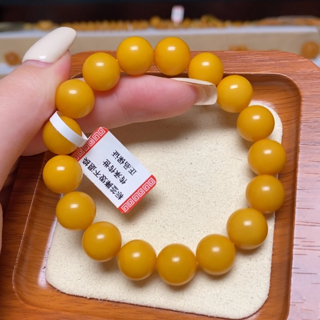 【闪购商品】未镶嵌蜜蜡手链手串