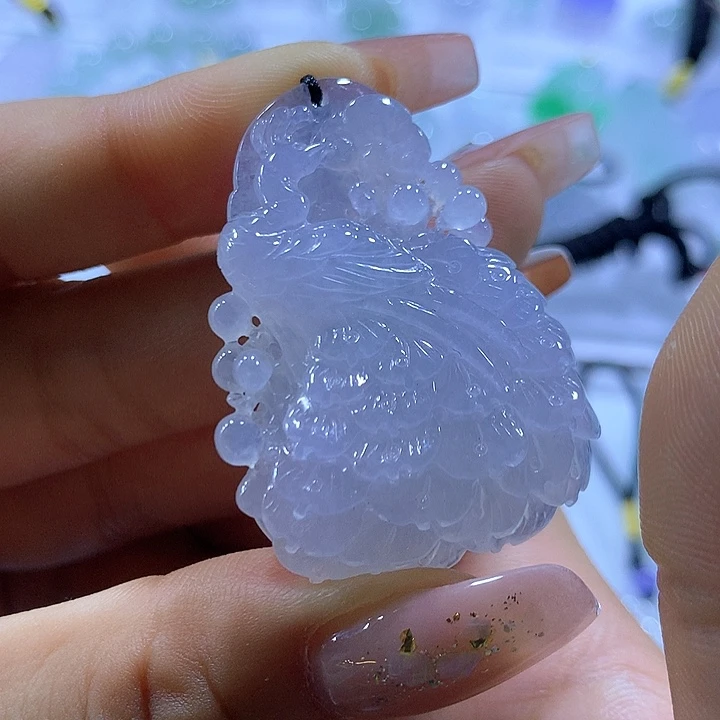 翡翠未镶嵌颈饰天然翡翠A货吊坠