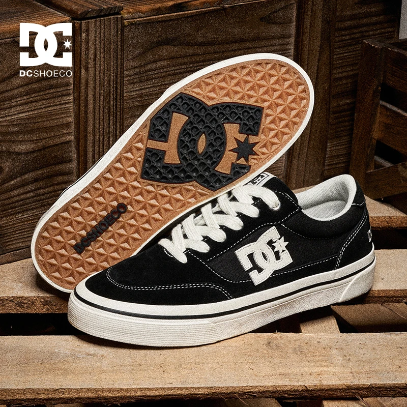 DCSHOES CANVAS CAS 2025百搭经典防滑透气潮流情侣时尚帆布鞋