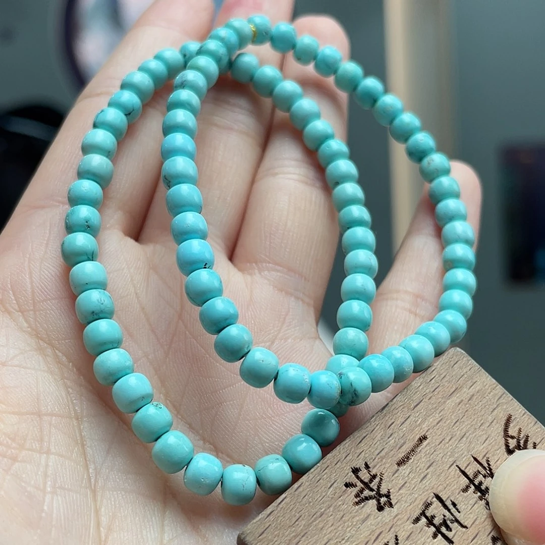 绿松石未镶嵌颈饰