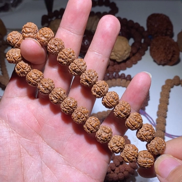 猴头核桃手串爆肉梅花手持