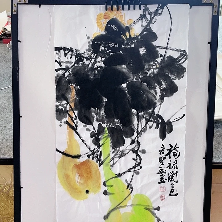 国画张圣敏先生纯手绘作品