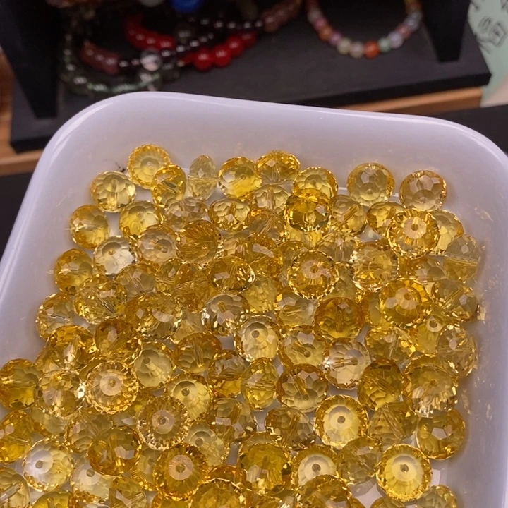 玛瑙/玉髓未镶嵌黄水晶10个